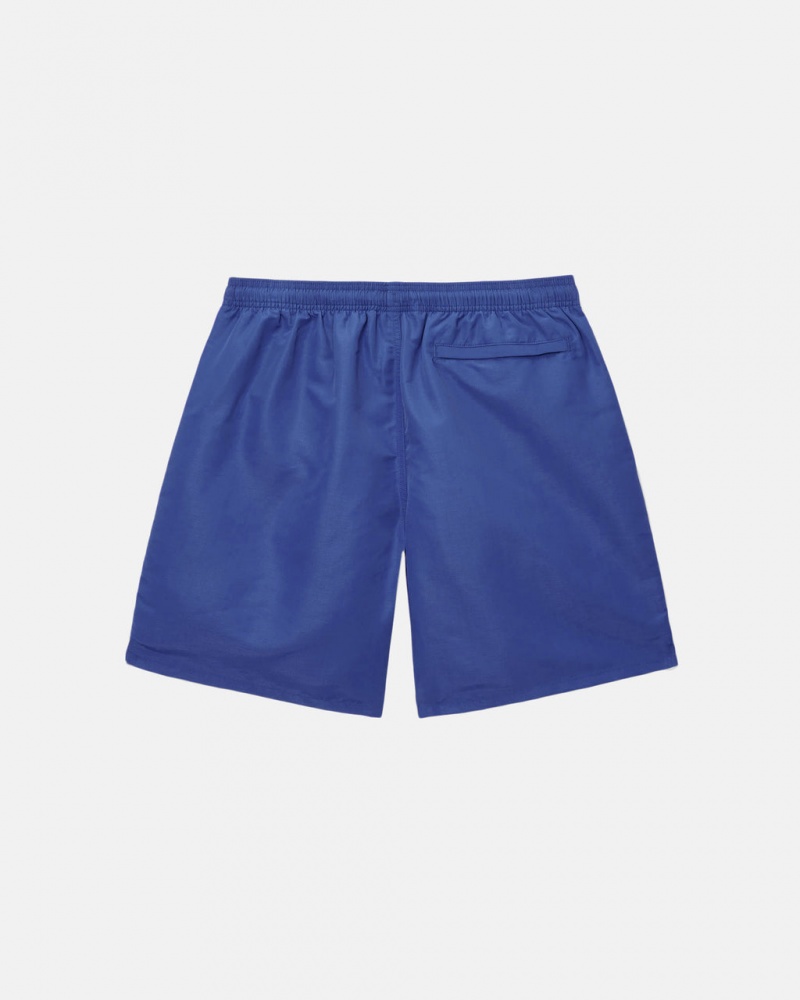 Stussy Vesi Lyhyt Big Basic - Unisex Shorts Trunks Kuninkaallinen Sininen | UFITG13265