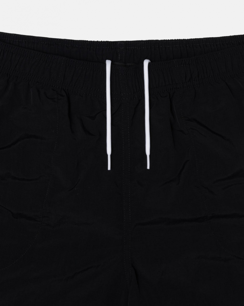 Stussy Vesi Lyhyt Big Basic - Unisex Shorts Trunks Mustat | AFIDF58484