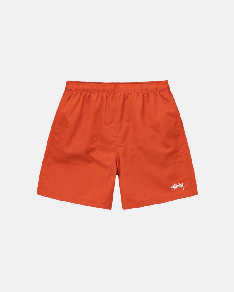 Stussy Vesi Lyhyt Stock - Unisex Shorts Trunks Mustat | LFISX46979