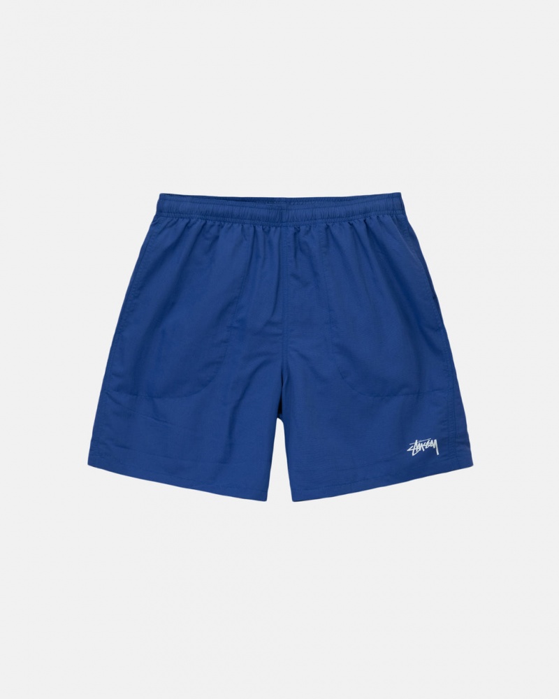 Stussy Vesi Lyhyt Stock - Unisex Shorts Trunks Syvä Sininen | FIDFL17375