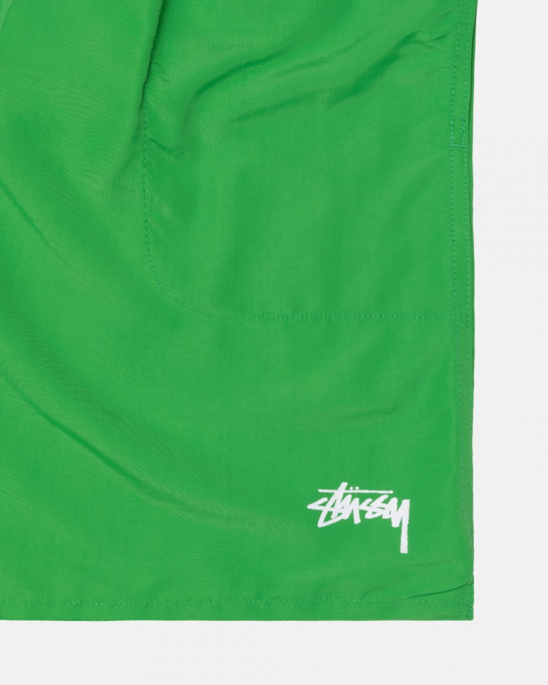 Stussy Vesi Lyhyt Stock - Unisex Shorts Trunks Vihreä | FIDFL72843