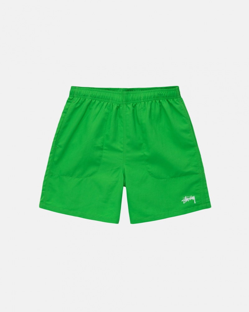 Stussy Vesi Lyhyt Stock - Unisex Shorts Trunks Vihreä | FIDFL72843