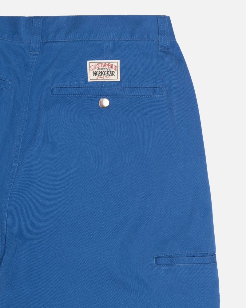 Stussy Workgear Trouser Twill - Unisex Jeans Pants Kuninkaallinen Sininen | QFIWA16926