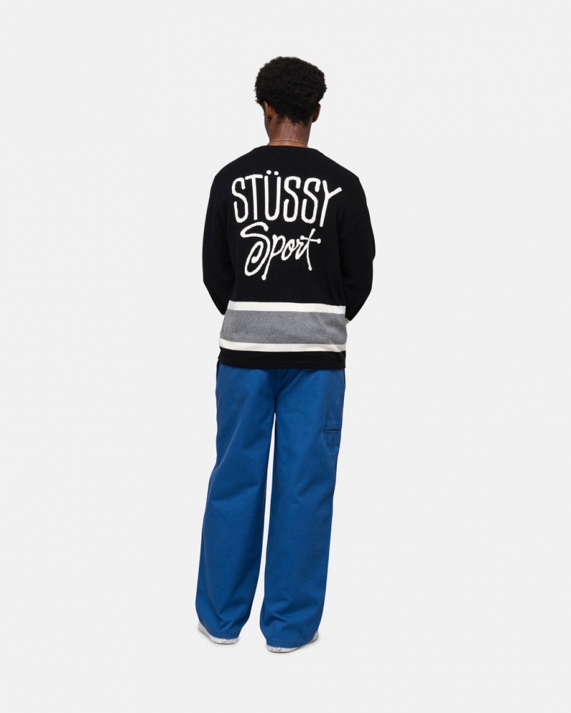 Stussy Workgear Trouser Twill - Unisex Jeans Pants Kuninkaallinen Sininen | QFIWA16926