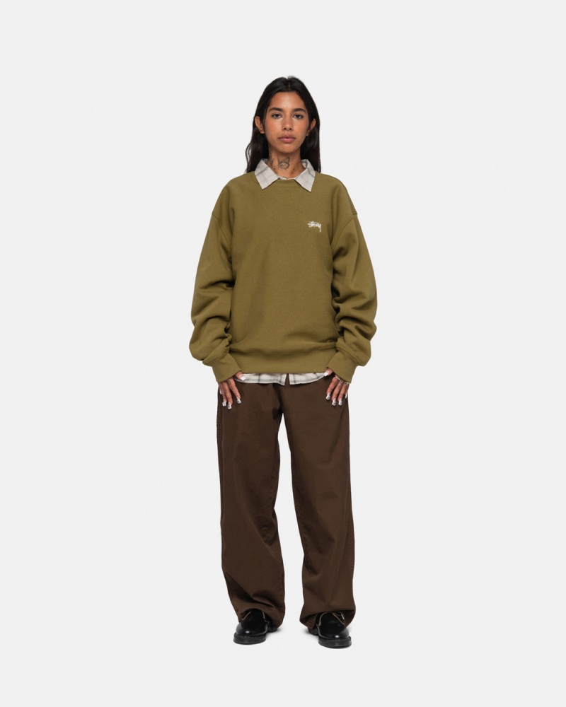 Stussy Workgear Trouser Twill - Unisex Pants Ruskea | PFIER31278