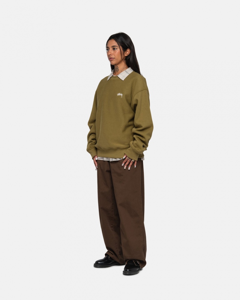 Stussy Workgear Trouser Twill - Unisex Pants Ruskea | PFIER31278